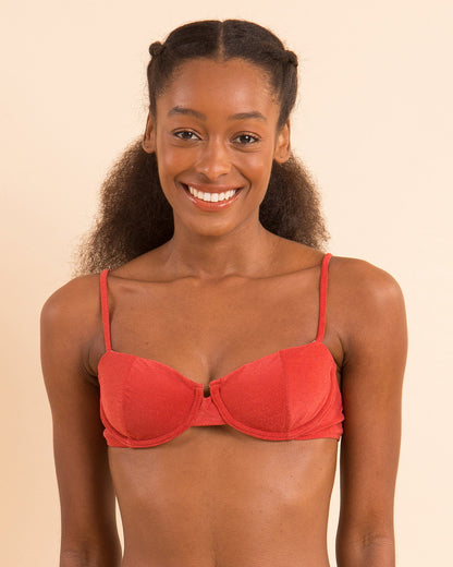 Image 10: Rio De Sol Bikini Tops Top Malibu-Chili Balconet
