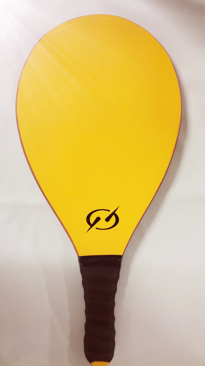 Product Back: Blueman Beach Bat Raquete Basica Amarelo