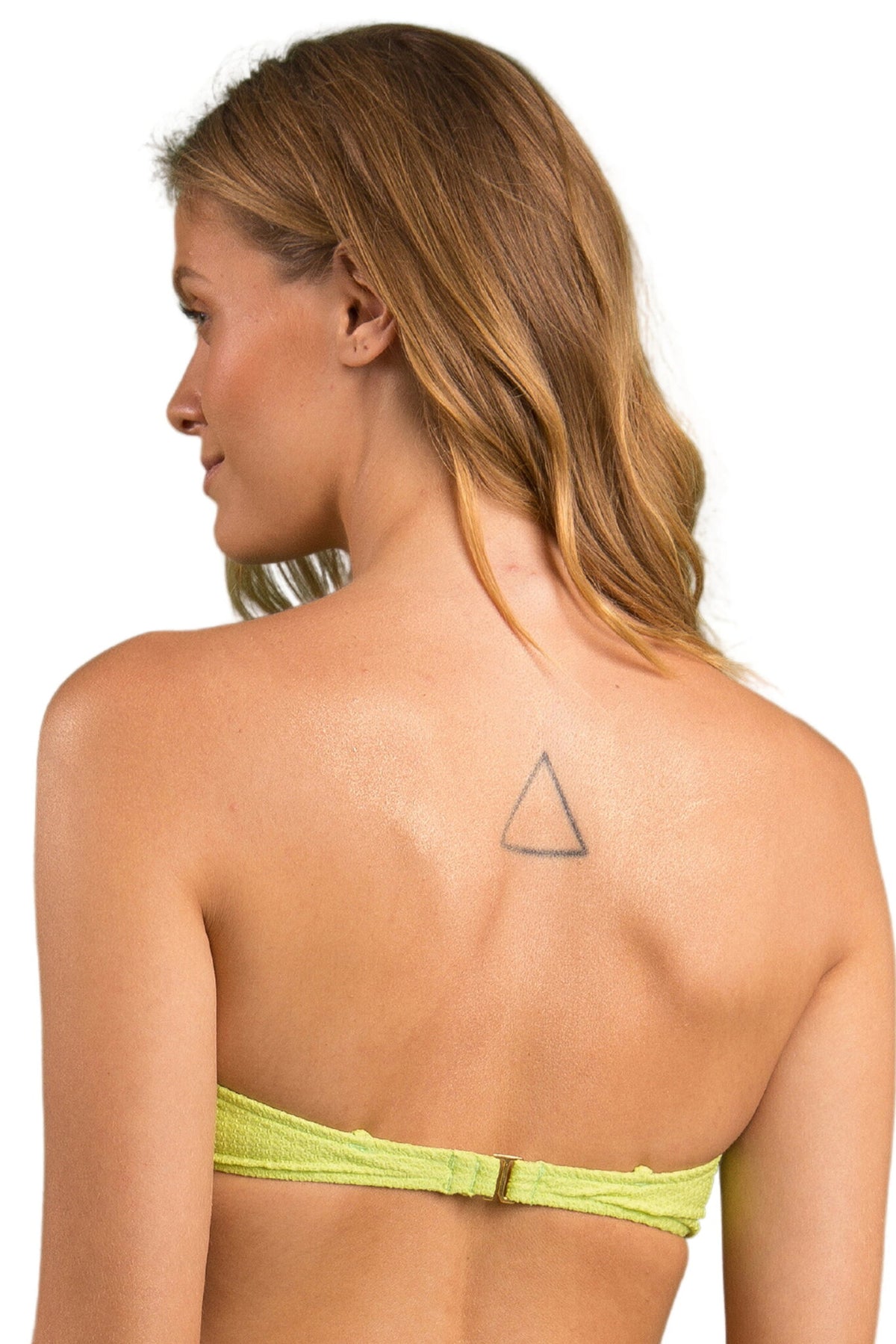 Image 06: Rio De Sol Bikini Tops Top Bora-Citrus Bandeau-Joy