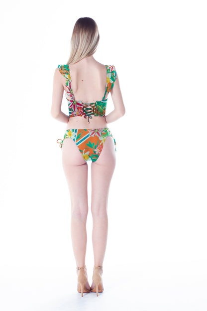 Image 04: La Playa Bikini Tops Top Babado Cropped Balaio