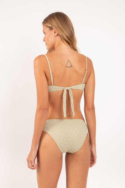 Model Back: Rio De Sol Bikini Bottoms Bottom Brisa-Pistache Essential-Comfy