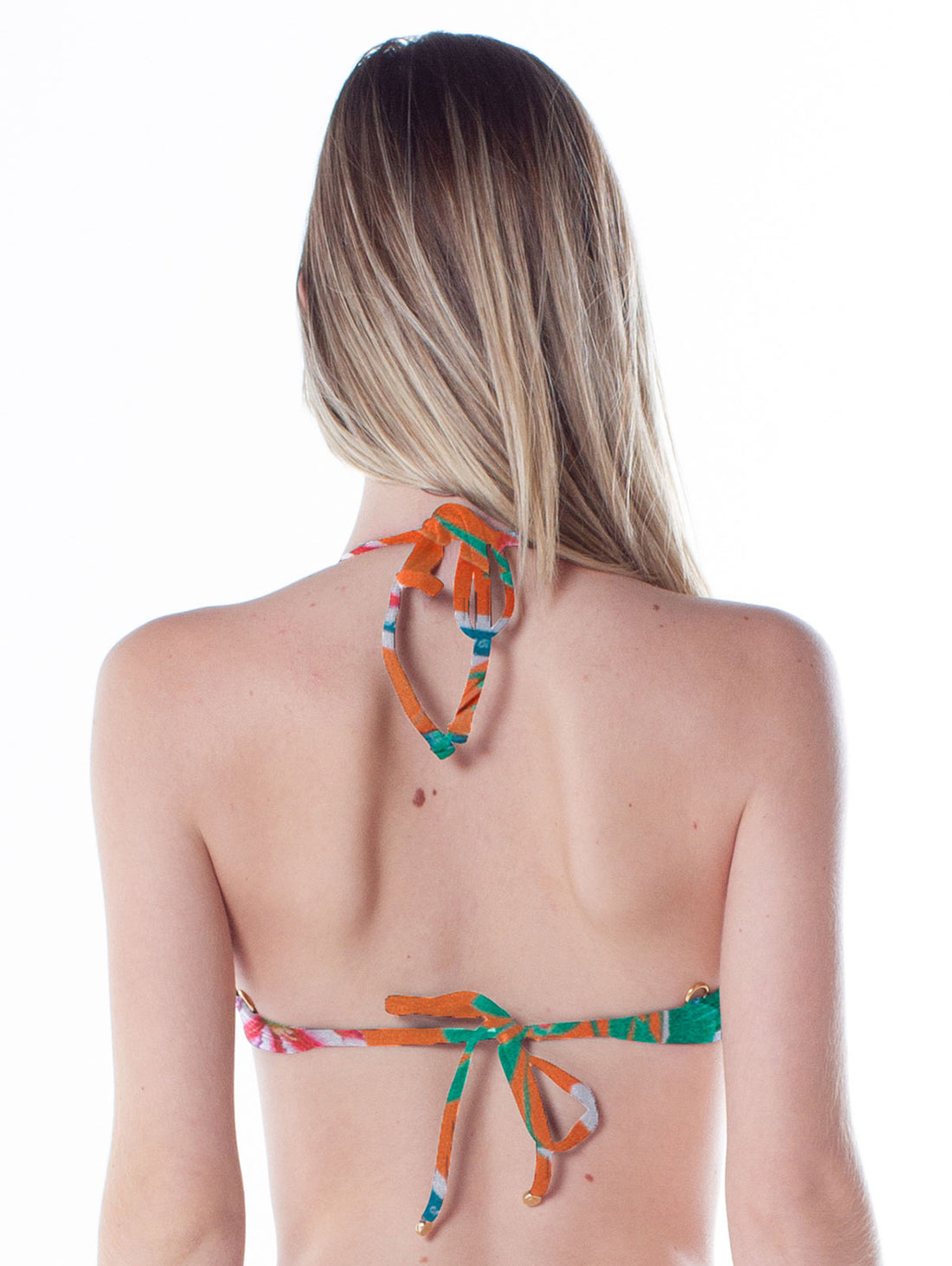 Model Back: La Playa Bikini Tops Top Rolete Ripple Balaio