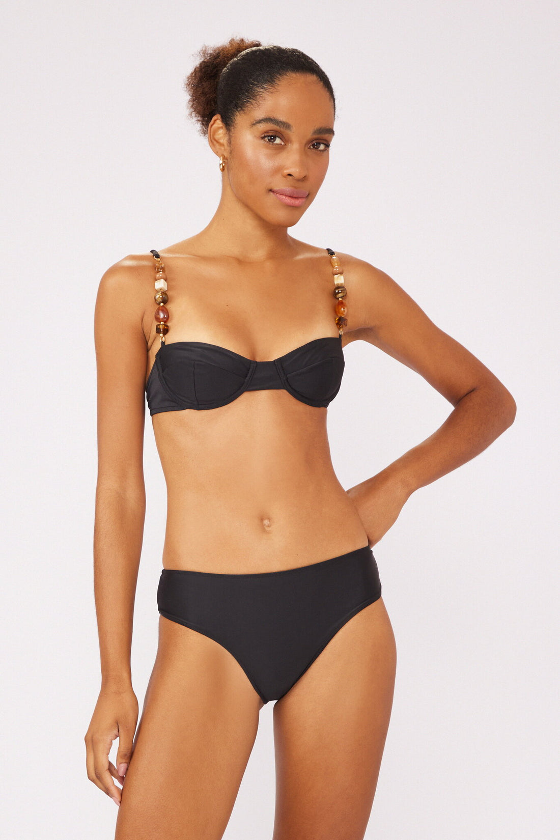 Image 02: Blueman Two Piece Swimwear Set Preto Chandon Sunquine