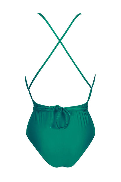 Product Back: Rio De Sol One Piece Swimsuits New Vegas Malaquita