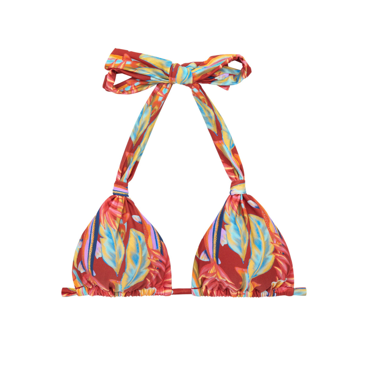 Product Front: Rio De Sol Bikini Tops Top Sea-Bloom Mel