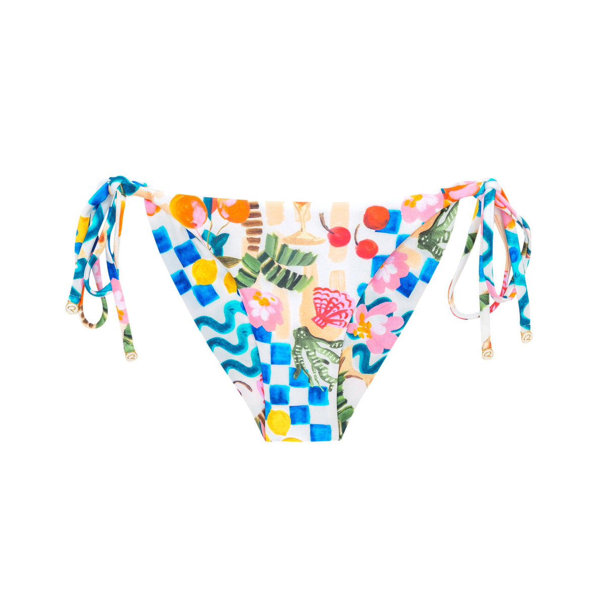 Product Front: Rio De Sol Bikini Bottoms Bottom Al-Mare Cheeky-Tie
