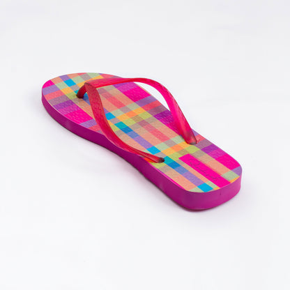 Image 04: Rio De Sol Flip-Flops Tulip-Garden Slim