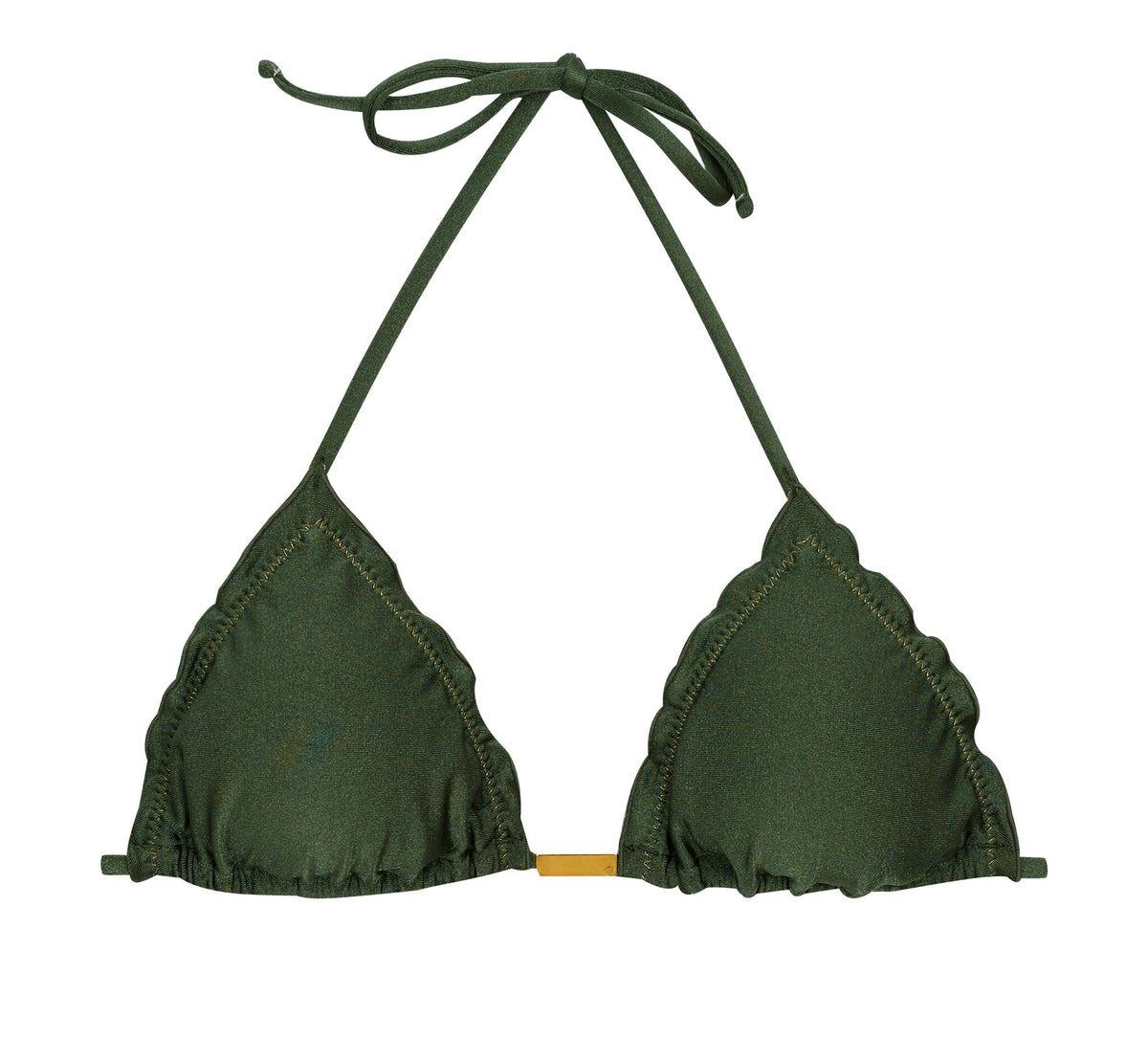 Product Front: Rio De Sol Bikini Tops Top Shimmer-Croco Frufru