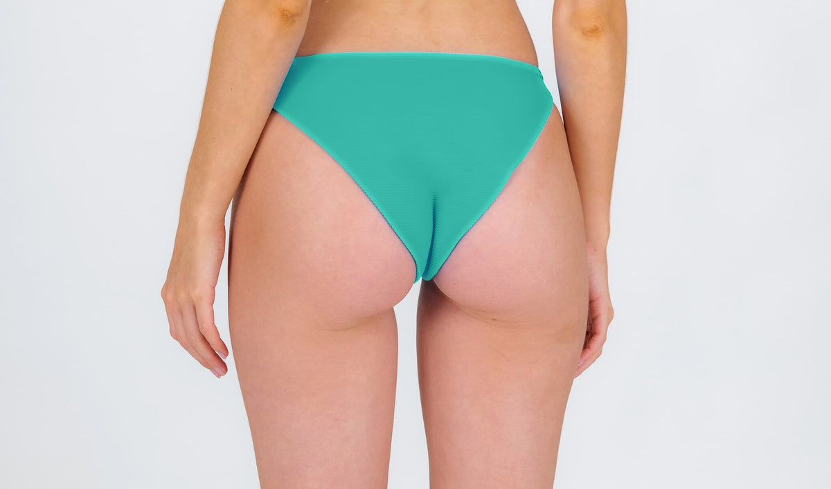 Model Back: Rio De Sol Bikini Bottoms Bottom Opal Essential-Comfy