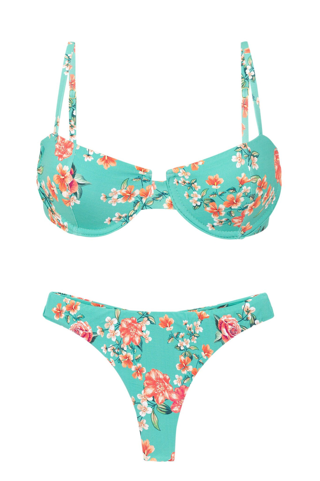 Product Front: Rio De Sol Two Piece Swimwear Set Botanic Balconet Nice-Fio