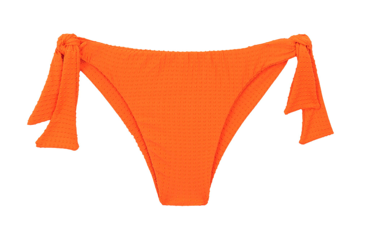 Product Front: Rio De Sol Bikini Bottoms Bottom Dots-Orange Italy