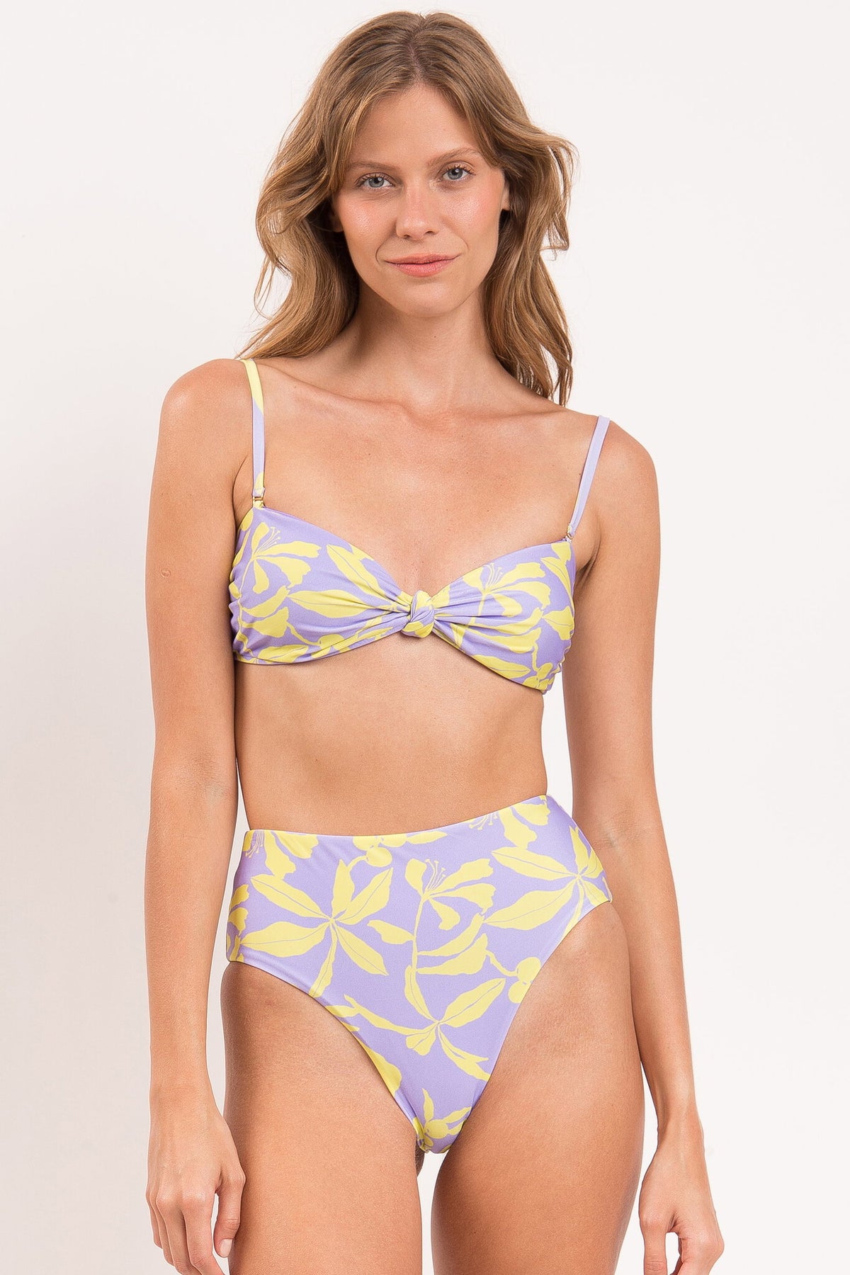 Gallery: Rio De Sol Two Piece Swimwear Set Glow Bandeau-Joy Hotpants