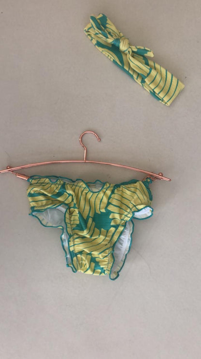 Image 02: Rio De Sol Baby Swimwear Banana Yellow Baby