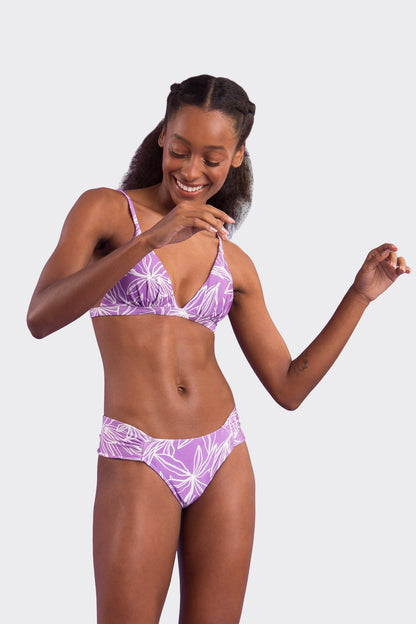 Image 04: Rio De Sol Two Piece Swimwear Set Trail-Purple Tri-Fixo Baobi-Cheeky