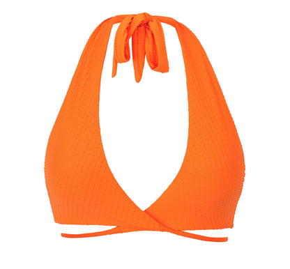 Product Back: Rio De Sol Bikini Tops Top Dots-Orange Kate