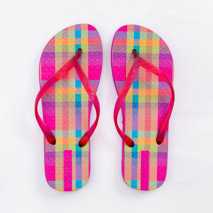 Product Front: Rio De Sol Flip-Flops Tulip-Garden Slim