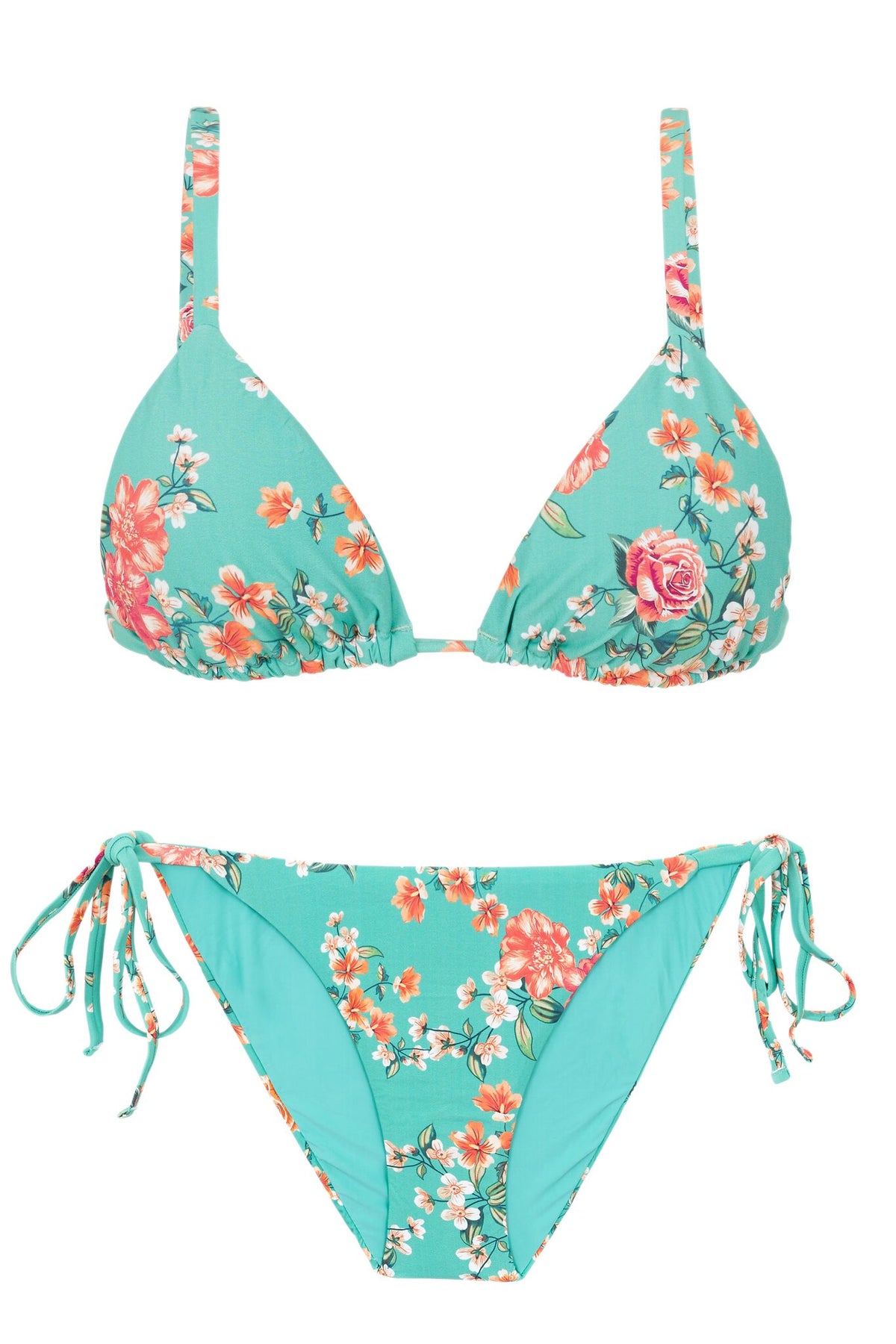 Product Front: Rio De Sol Two Piece Swimwear Set Botanic Tri-Inv Ibiza-Comfy