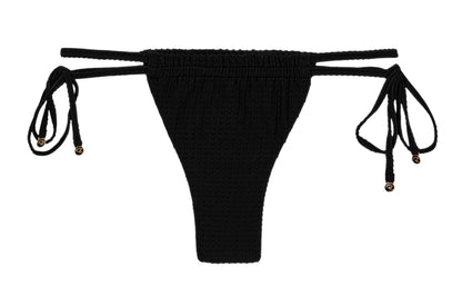 Product Front: Rio De Sol Bikini Bottoms Bottom Dots-Black Pipa