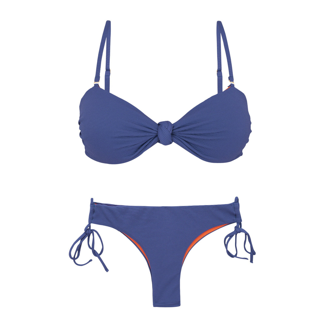 Product Front: Rio De Sol Two Piece Swimwear Set Mtx-Netuno Bandeau-Joy Angel
