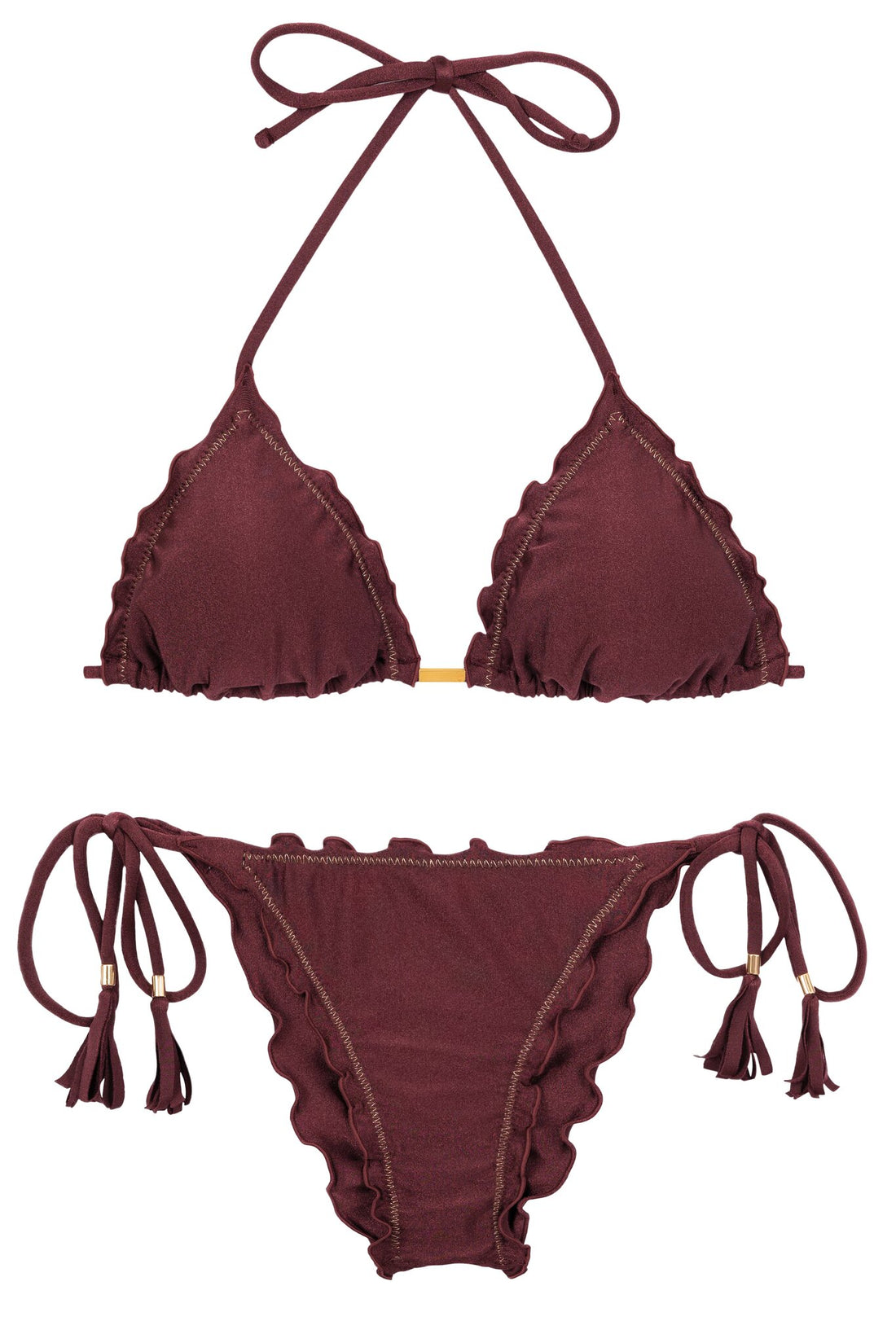 Product Front: Rio De Sol Two Piece Swimwear Set Barolo Frufru