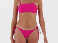 Video: Rio De Sol Bikini Bottoms Bottom Amaranto Ibiza-Comfy