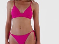Video: Rio De Sol Bikini Bottoms Bottom Amaranto Ibiza
