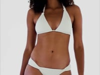 Video: Rio De Sol Two Piece Swimwear Set Off-White Mel