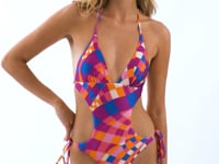 Video: Rio De Sol One Piece Swimsuits Funny Trikini-Comfy