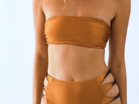 Video: Rio De Sol Bikini Bottoms Bottom Nocciola High-Waist-Spin