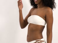 Video: Rio De Sol Bikini Bottoms Bottom Off-White Madrid