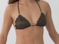 Video: Rio De Sol Bikini Bottoms Bottom Radiante-Black Frufru