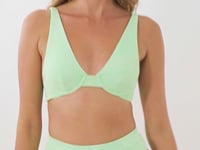 Video: Rio De Sol Two Piece Swimwear Set Sand-Menta Chantal Kora
