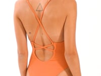 Video: Rio De Sol One Piece Swimsuits Sand-Argila Sunny