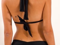 Video: Rio De Sol Two Piece Swimwear Set Shimmer-Black Mel