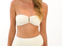 Video: Rio De Sol Bikini Bottoms Bottom Brisa-Offwhite Hotpants