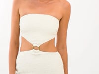 Video: Rio De Sol Mini Dresses Brisa-Offwhite Lulu Dress