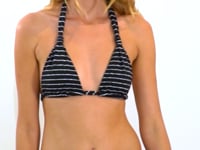 Video: Rio De Sol Bikini Bottoms Bottom Linea-Black Mel