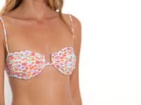 Video: Rio De Sol Bikini Tops Top Ditsy-Sky Zaya