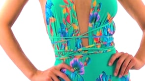 Video: Rio De Sol One Piece Swimsuits Acqua Flora New Vegas
