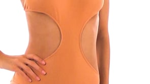Video: Rio De Sol One Piece Swimsuits Rose Body Decote